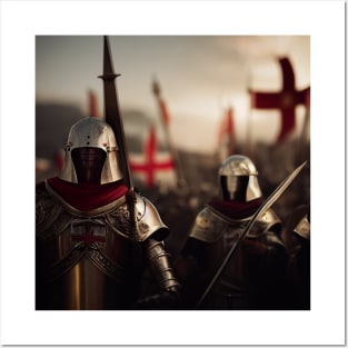 Knights Templar in The Holy Land Posters and Art